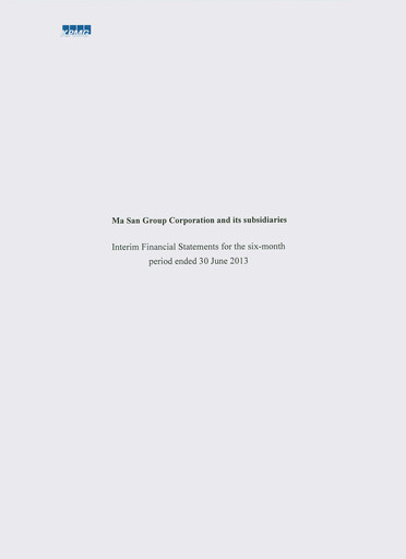 Thumbnail Masan Group Half-year Report 2013-h1