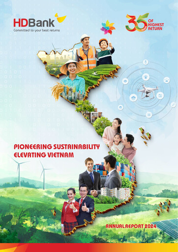 Thumbnail HD Bank (Ho Chi Minh City Development Joint Stock Commercial Bank) Annual Report 2024