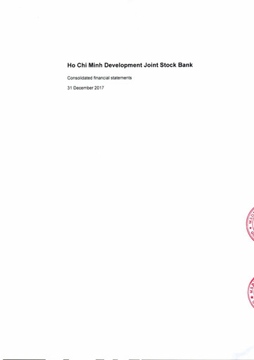 Thumbnail HD Bank (Ho Chi Minh City Development Joint Stock Commercial Bank) Financial Statement 2017