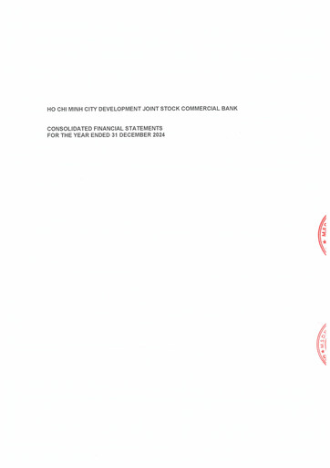 Thumbnail HD Bank (Ho Chi Minh City Development Joint Stock Commercial Bank) Financial Statement 2024