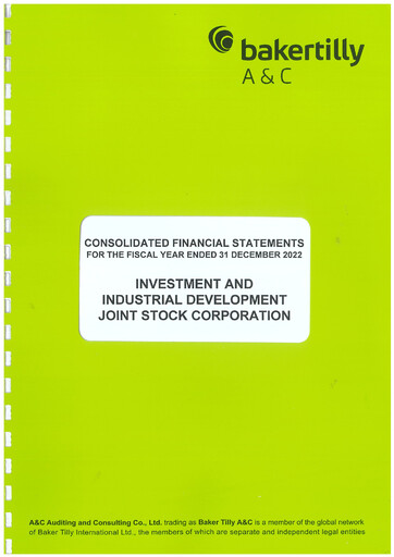 Thumbnail Becamex (Investment and Industrial Development Corporation) Financial Statement 2022