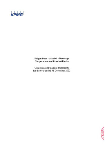 Thumbnail Sabeco Brewery (Saigon Beer) Financial Statement 2022