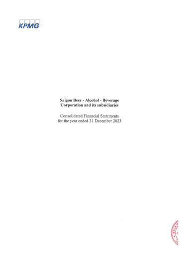 Thumbnail Sabeco Brewery (Saigon Beer) Financial Statement 2023