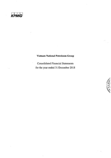 Thumbnail Vietnam National Petroleum Group Financial Statement 2018