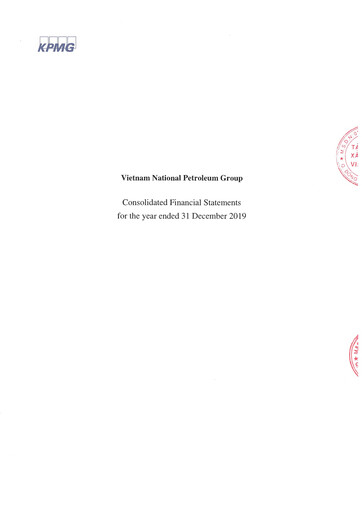 Thumbnail Vietnam National Petroleum Group Financial Statement 2019