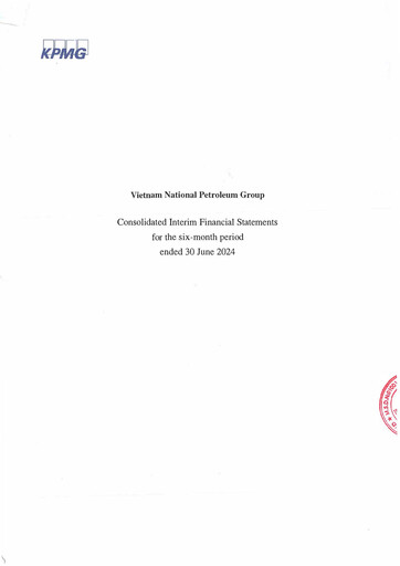 Miniature Vietnam National Petroleum Group Rapport semestriel 2024-h1