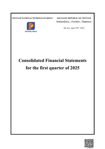 Vorschaubild Vietnam National Petroleum Group Quartalsbericht 2025-q1