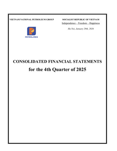 Vorschaubild Vietnam National Petroleum Group Quartalsbericht 2025-q4