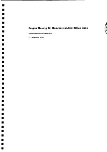 Miniature Saigon Thuong Tin Commercial Bank Bilan financier 2017