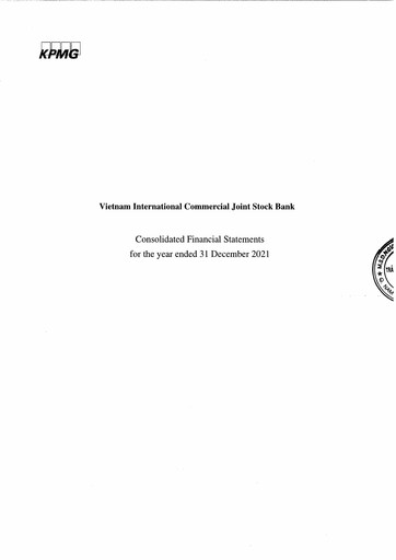Thumbnail VIB (Vietnam International Commercial Joint Stock Bank) Financial Statement 2021