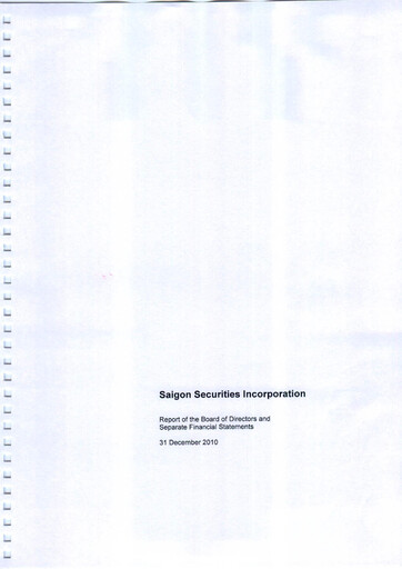 Thumbnail SSI Securities Corporation Financial Statement 2010