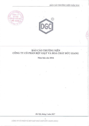 Thumbnail Duc Giang Chemicals Group Annual Report 2016