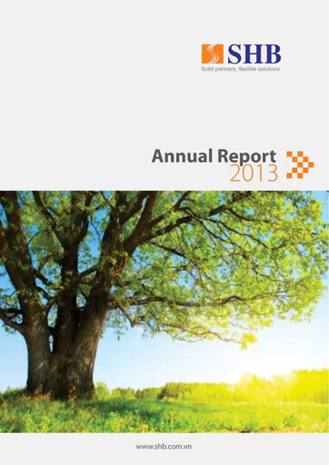 Thumbnail SHB (Saigon - Hanoi Commercial Joint Stock Bank) Annual Report 2013