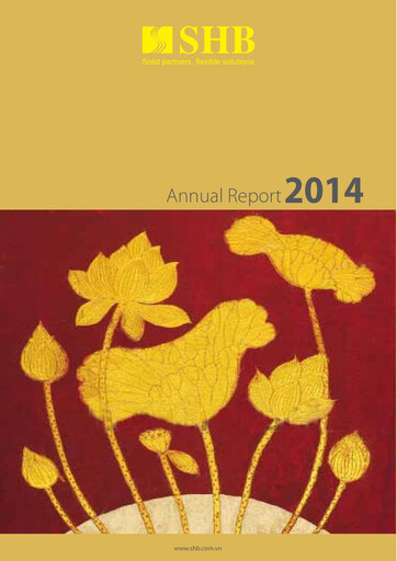 Thumbnail SHB (Saigon - Hanoi Commercial Joint Stock Bank) Annual Report 2014
