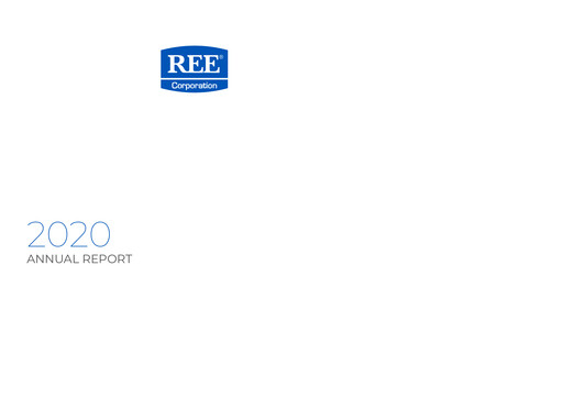 Thumbnail REE (Refrigeration Electrical Engineering Corporation) Annual Report 2020