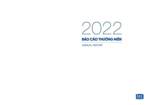 Thumbnail REE (Refrigeration Electrical Engineering Corporation) Annual Report 2022
