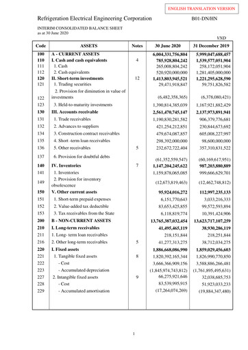 Thumbnail REE (Refrigeration Electrical Engineering Corporation) Financial Statement 2020-q2