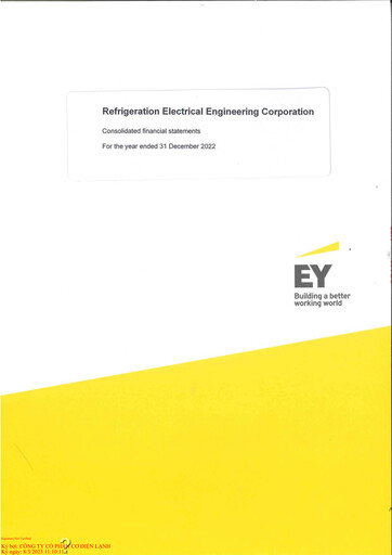 Thumbnail REE (Refrigeration Electrical Engineering Corporation) Financial Statement 2022