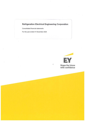 Thumbnail REE (Refrigeration Electrical Engineering Corporation) Financial Statement 2024
