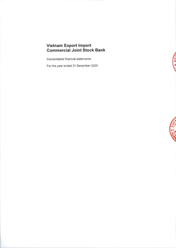 Thumbnail Eximbank (Vietnam Export Import Commercial Joint Stock Bank) Financial Statement 2020