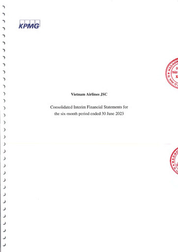 Thumbnail Vietnam Airlines Half-year Report 2023-h1