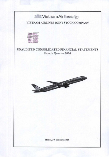 Thumbnail Vietnam Airlines Quarterly Report 2024-q4