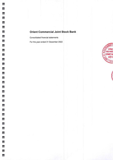 Thumbnail OCB (Orient Commercial Joint Stock Bank) Financial Statement 2022