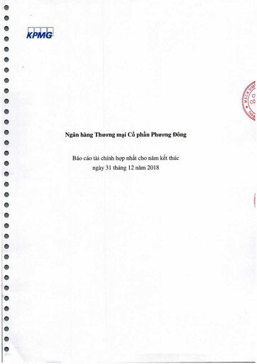 Thumbnail OCB (Orient Commercial Joint Stock Bank) Financial Statement 2018