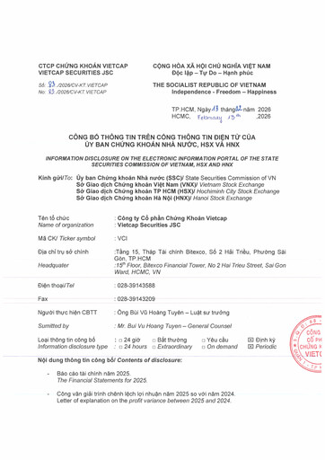 Thumbnail Vietcap Securities Financial Statement 2025