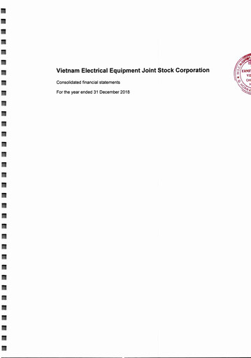 Thumbnail GELEX Group Joint Stock Company Financial Statement 2018