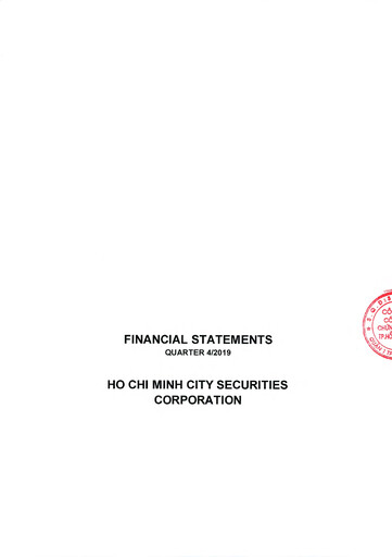 Thumbnail HSC (Ho Chi Minh City Securities Corporation) Financial Statement 2019