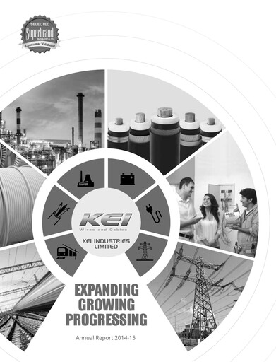 Thumbnail KEI Industries Annual Report 2014-2015
