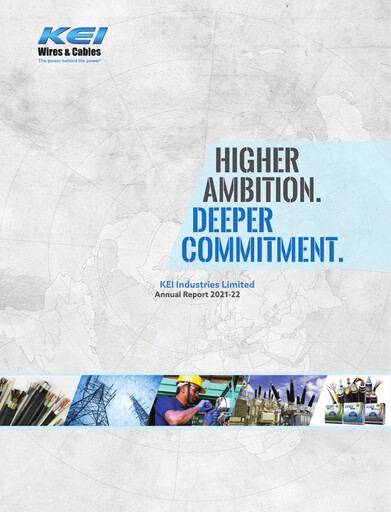 Thumbnail KEI Industries Annual Report 2021-2022