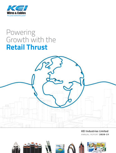 Thumbnail KEI Industries Annual Report 2021