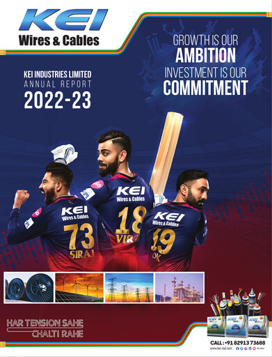 Thumbnail KEI Industries Annual Report 2022-2023
