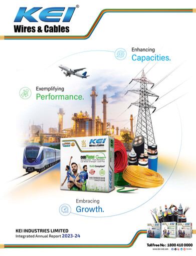 Thumbnail KEI Industries Annual Report 2023-2024