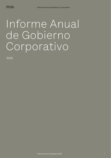 Thumbnail Puig Brands Annual Report 2025