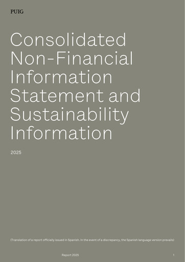 Thumbnail Puig Brands ESG Report 2025