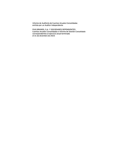 Thumbnail Puig Brands Financial Statement 2023