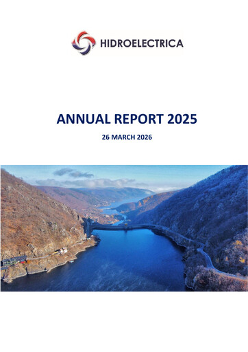 Thumbnail SPEEH Hidroelectrica Annual Report 2025