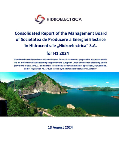 Thumbnail SPEEH Hidroelectrica Half-year Report 2024-h1