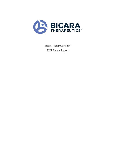 Vorschaubild Bicara Therapeutics Jahresbericht 2024