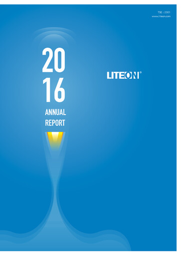 Thumbnail Lite-On Technology Annual Report 2016