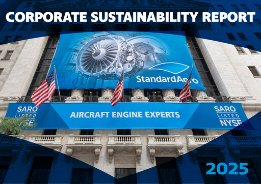 Miniature StandardAero Rapport de durabilité 2025