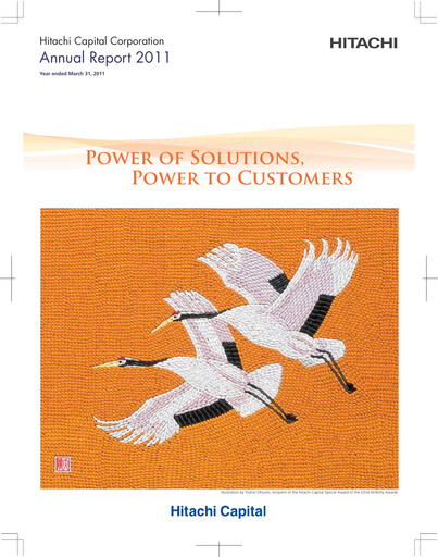 Thumbnail Mitsubishi HC Capital Annual Report fy2011