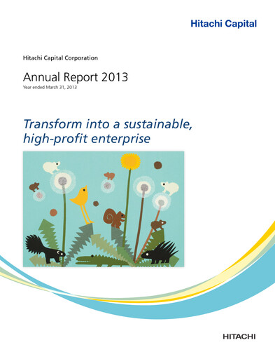 Thumbnail Mitsubishi HC Capital Annual Report fy2013