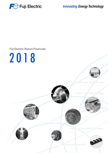 Thumbnail Fuji Electric Financial Report 2018