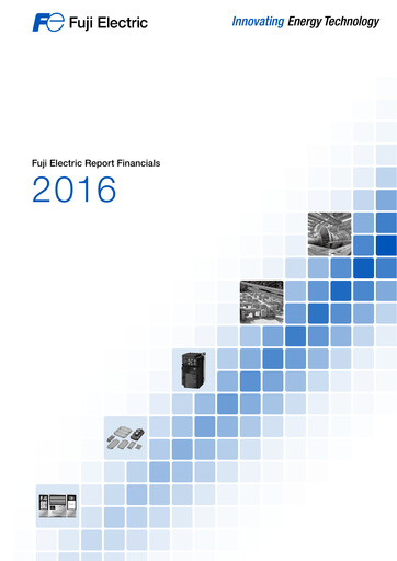 Thumbnail Fuji Electric Financial Statement 2016
