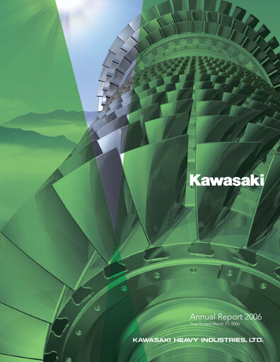 Vorschaubild Kawasaki Heavy Industries Jahresbericht fy2006