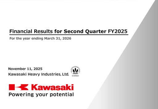 Miniature Kawasaki Heavy Industries Rapport trimestriel 2025-q2